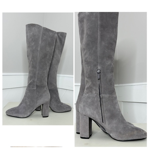 CALVIN KLEIN  LEATHER BOOTS - Picture 4 of 6